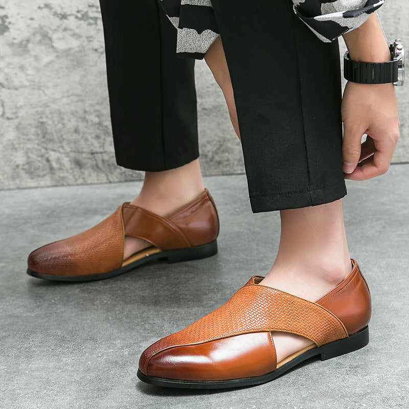 Mocasines de piel auténtica Panache