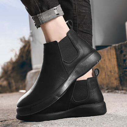 Botas Chelsea de piel de prado
