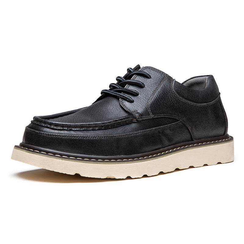 Zapatos Derby de piel auténtica