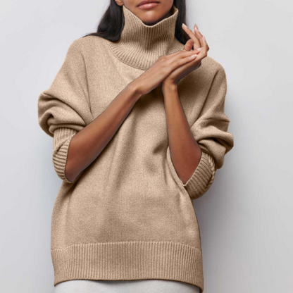 Paige jumper with turtleneck