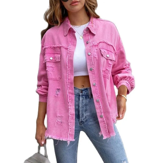 Veste en jean Macy [TENDANCE 2024]