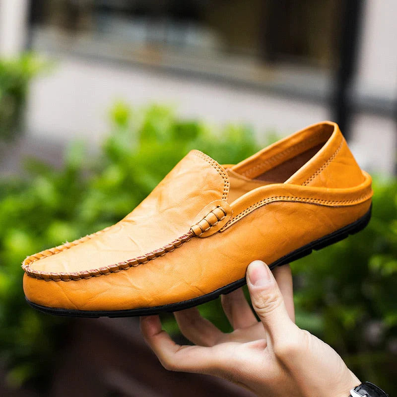 Mocasines de piel Veneto