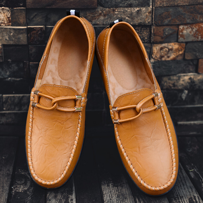 Mocasines de piel auténtica Cambridge