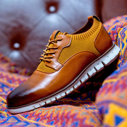 Zapatillas de piel auténtica Luca