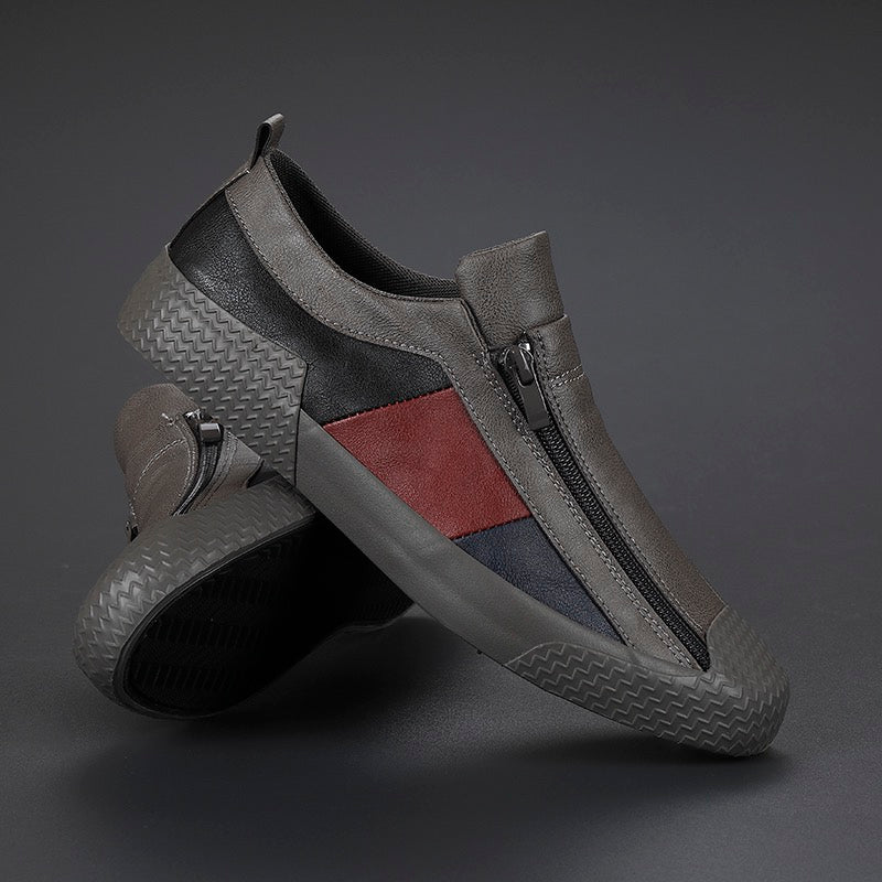 Claude Monet Italian Leather Sneakers