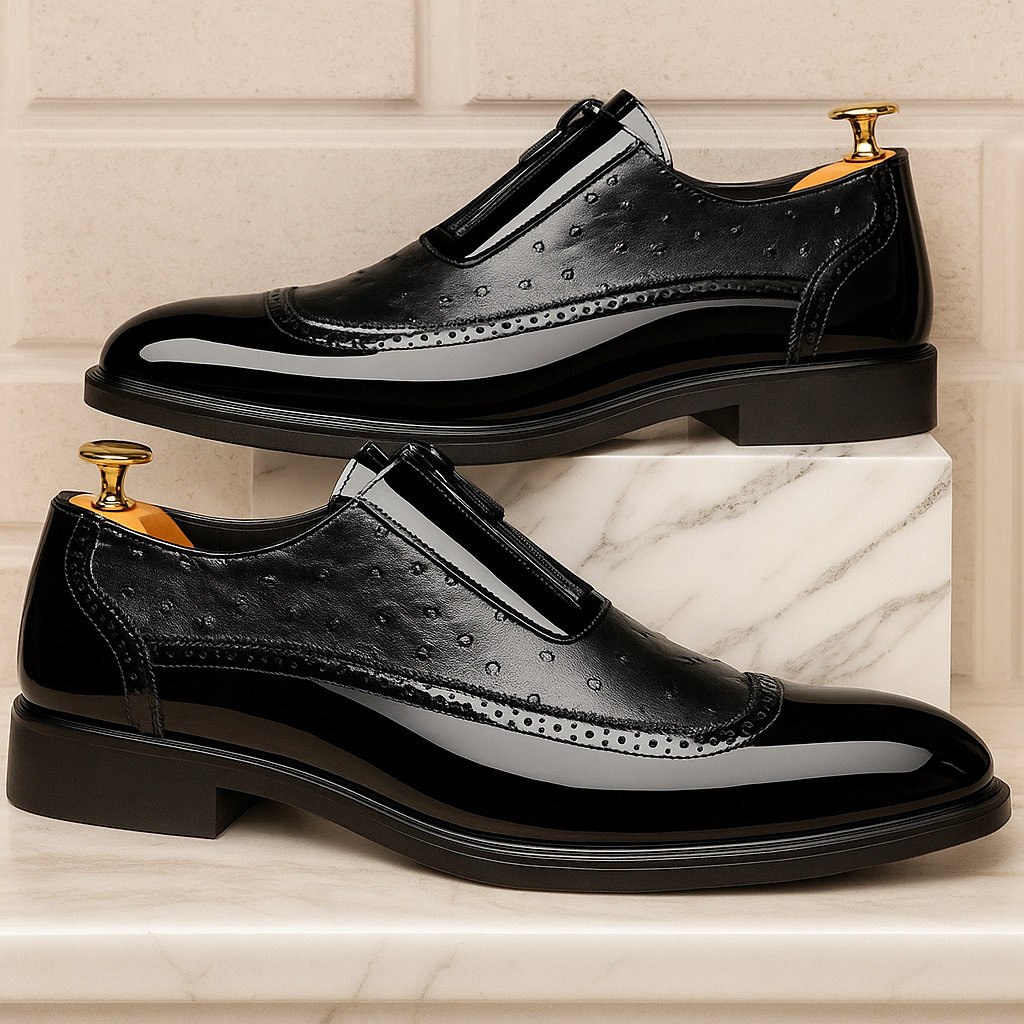 Oxford Ostrich Slip-On