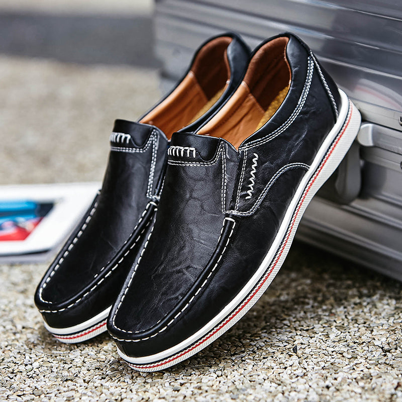 Mocasines de piel auténtica Maverick