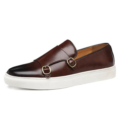 Mocasines de piel auténtica Milano
