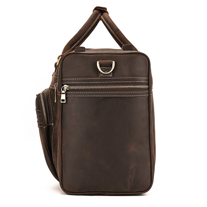 Luxury Large Capacity Retro Leather Travel Bag