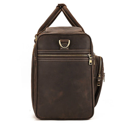 Luxury Large Capacity Retro Leather Travel Bag