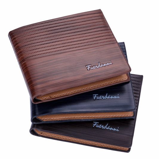 Men's Embossed Multi-Card Wallet