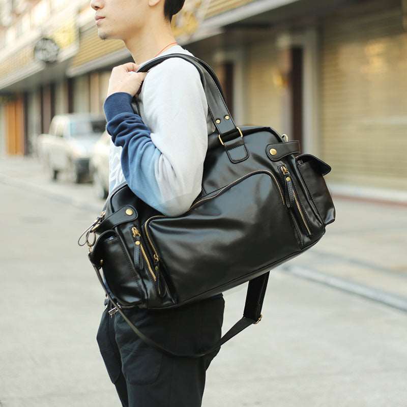 Men's Large Capacity Shoulder Messenger Bag