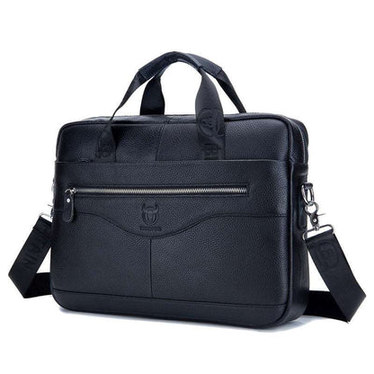 Sac messager en cuir pour ordinateur portable