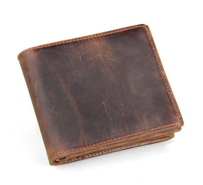 Men's Luxury Cowhide Leather Wallet