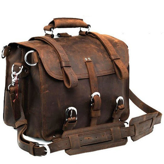 Men's Luxury Leather Travel Bag