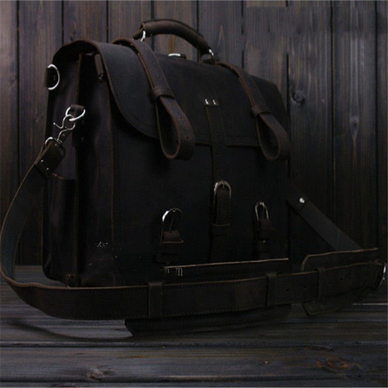 Men's Luxury Leather Travel Bag