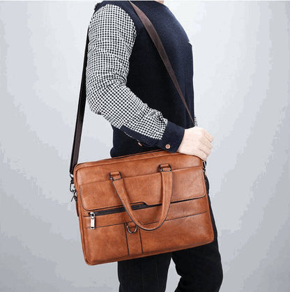 Sac Business en Cuir Synthétique Premium pour Homme