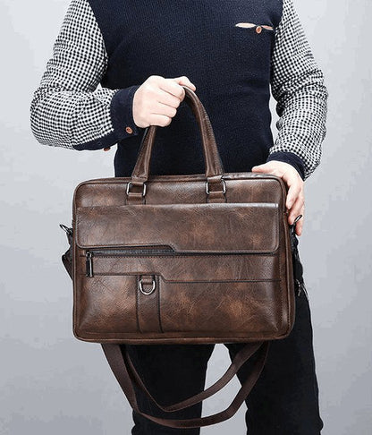 Sac Business en Cuir Synthétique Premium pour Homme