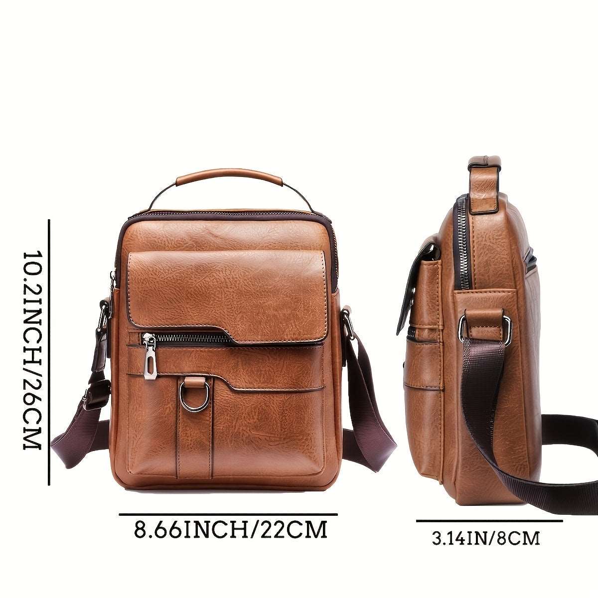 Men's Shoulder Crossbody Messenger Bag