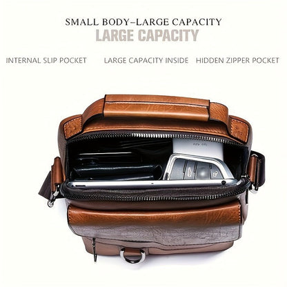 Men's Shoulder Crossbody Messenger Bag