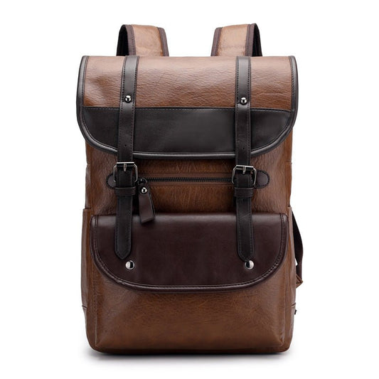 Men's Synthetic Leather Backpack