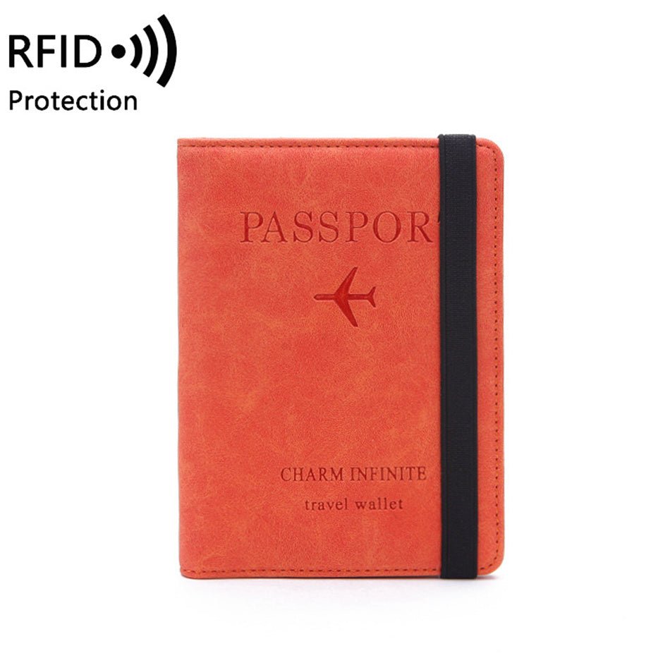 Portefeuille de voyage pour passeport avec protection RFID