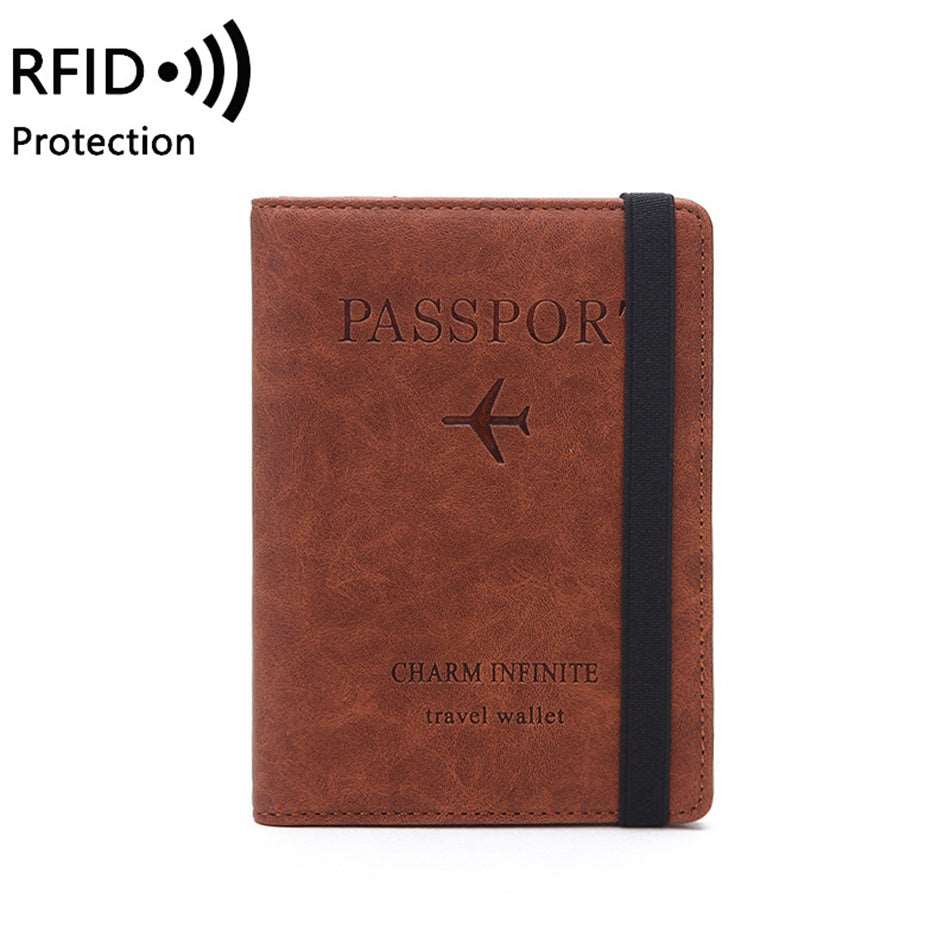 Portefeuille de voyage pour passeport avec protection RFID