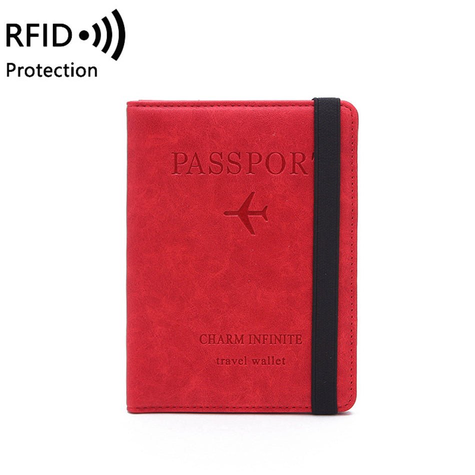 RFID Protection Passport Travel Wallet