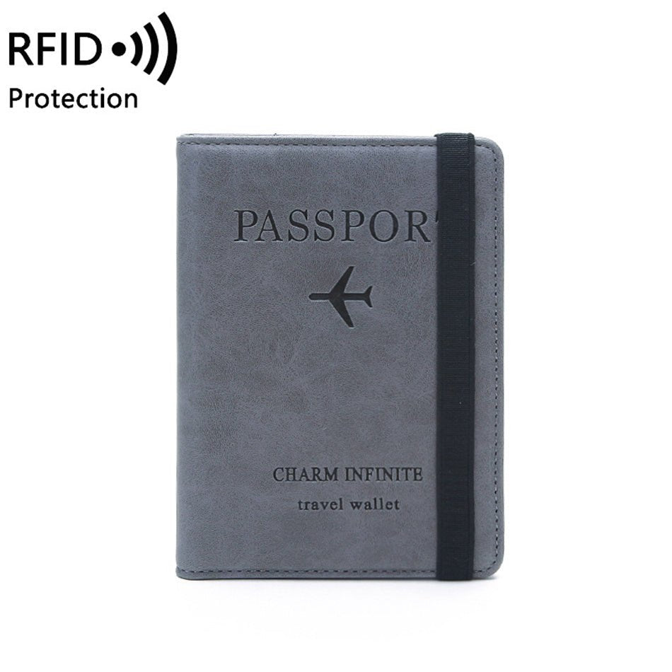 Portefeuille de voyage pour passeport avec protection RFID