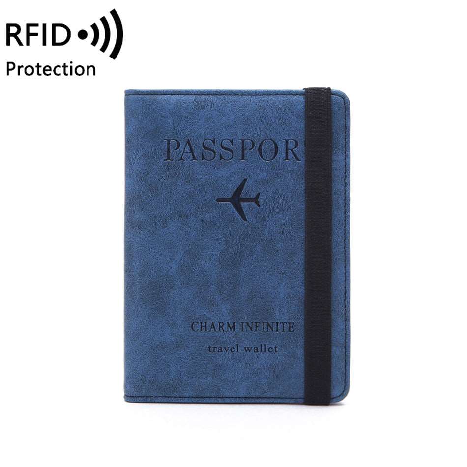 Portefeuille de voyage pour passeport avec protection RFID