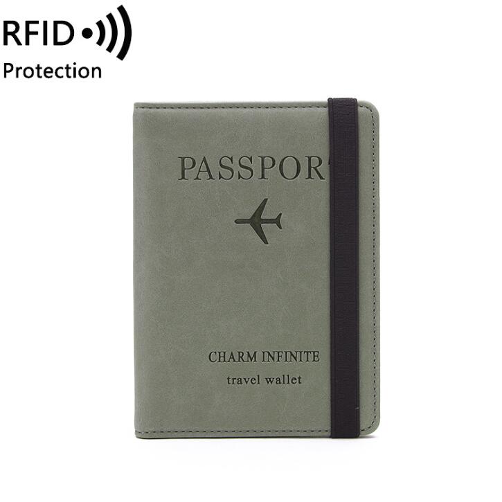 Portefeuille de voyage pour passeport avec protection RFID