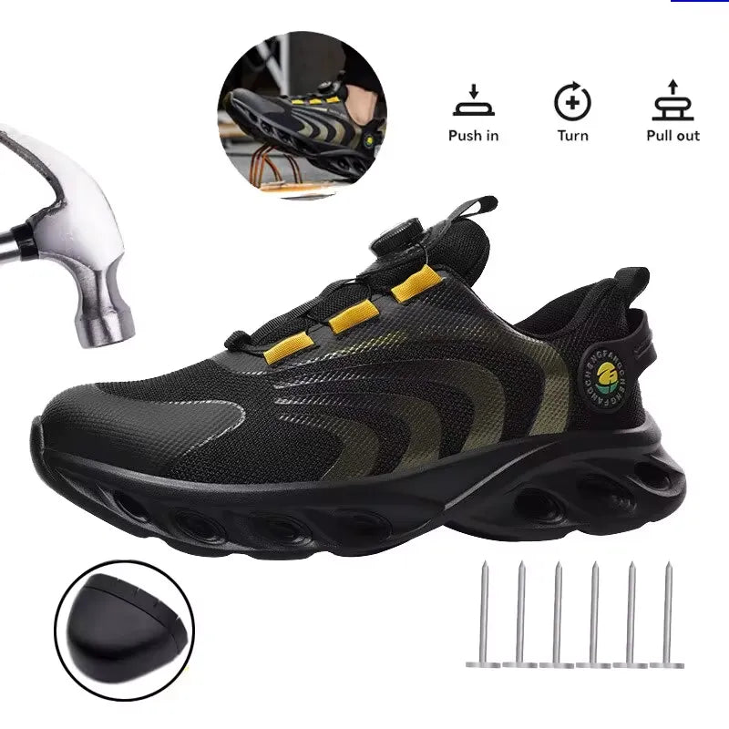 Indestructible Steel Toe cap Trainers