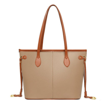 Women's Cowhide Leather Commuter Tote Bag