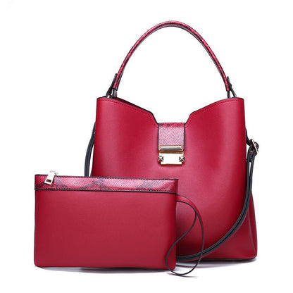 Women's Large-capacity Two-Piece Bag and Clutch