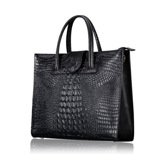 Women's Large Crocodile Tote