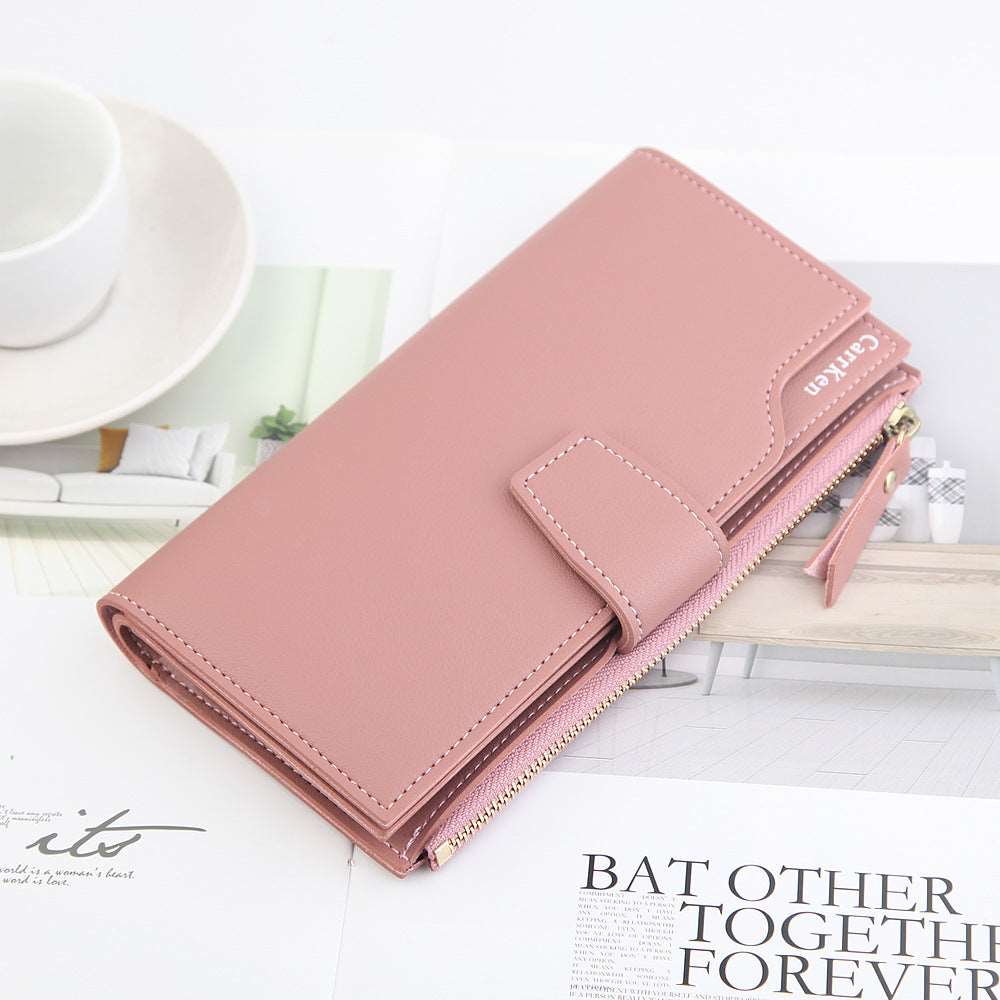 Women's Long Zipper Wallet