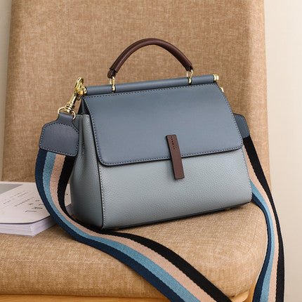 Sac à bandoulière de luxe en cuir véritable pour femme