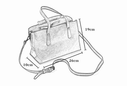 Sac à bandoulière en cuir de luxe pour femme