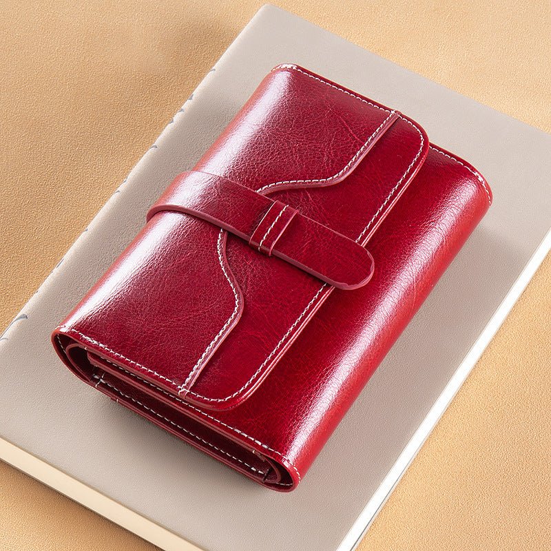 Women's Luxury Vintage Buckle Wallet