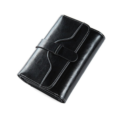 Women's Luxury Vintage Buckle Wallet