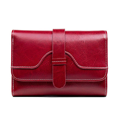 Women's Luxury Vintage Buckle Wallet