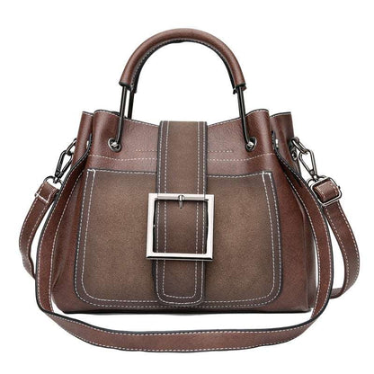 Women's Soft Vintage Bucket Handbag