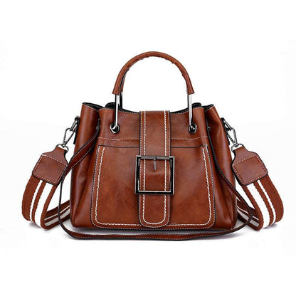 Women's Soft Vintage Bucket Handbag