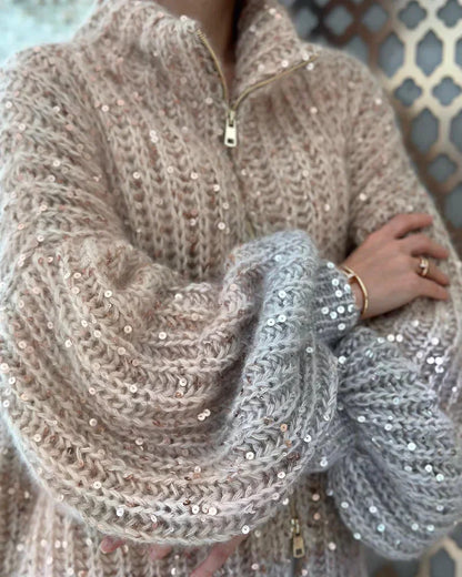 Daisy | The elegant, glittering cardigan sweater